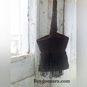 Antique 1920’s Beaded Flapper Purse ~ Excellent Antique Condition